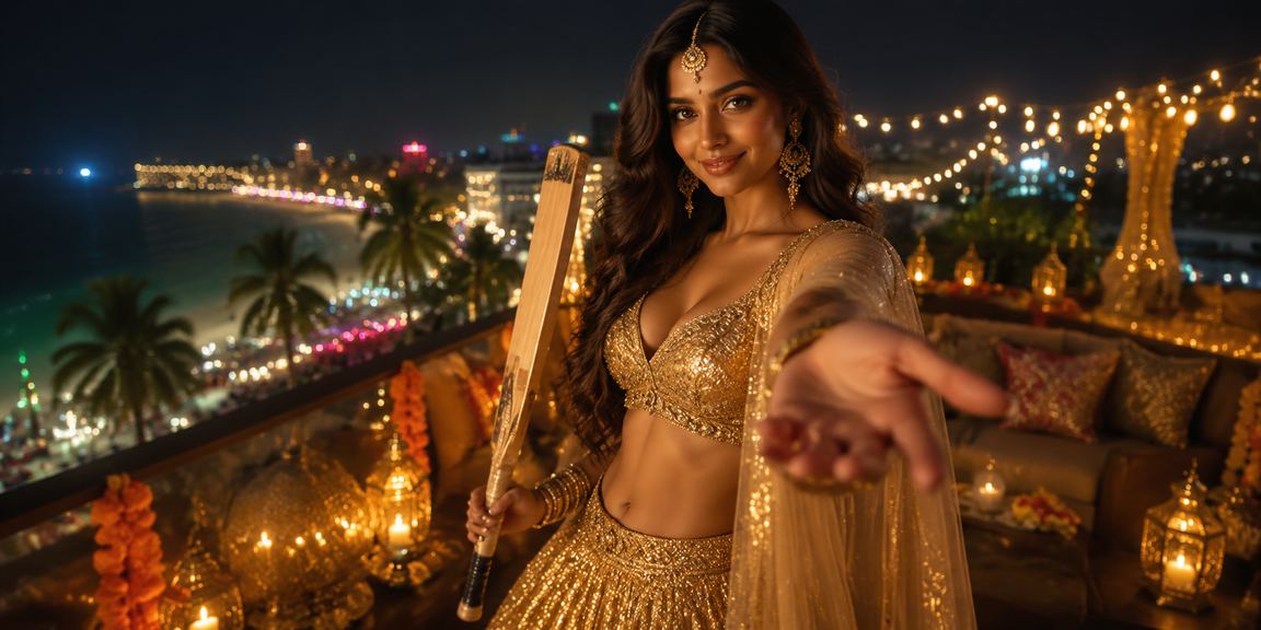 Mobile user enjoying cricket betting on pa12 while in Goa