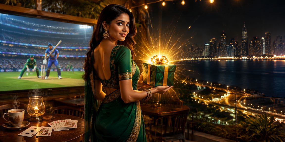 Responsive pa12 site showing cricket betting in Indian local attire context